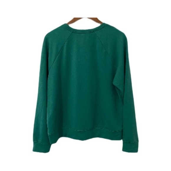 Workshop Republic Sequin Owl Christmas Holiday Sweatshirt NWOT Size S - Picture 2 of 6